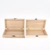 1/3Pcs Rustic Vintage Style Wooden Storage Box With Hinged Lid Keepsake Box Organizer For Trinket Home Decor Crafts Art Hobbies