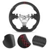 Custom Carbon Fiber Steering Wheel Nappa Perforated Leather Fit for Nissan 350z 2003 2008