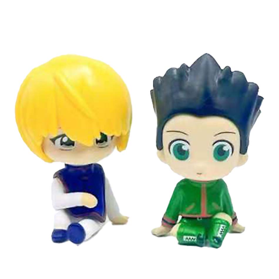 Chrollo Lucilfer Gon·Freecss Figure Killua Zoldyck Kurapika Figure Hisoka Figure Feitan Mini Model Dolls Toy Gifts