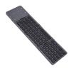 Fold   Keyboard Rechargeable Full Size Keys Folding Wireless Keyboard with Touchpad Multi Device Sync for Laptop PC Tablets