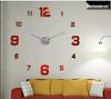 3D Acrylic Stereo Wall Clock DIY Hanging Large Fashion Crystal Clock for Living Room