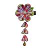 [AiYa] Shichi-Go-San Hair Ornament for 3-7 Year Olds, Hakama, Yukata, Kimono, Obi, Bell, and Knob, Cute Hair Clip for Children's 753 Graduation