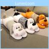 Wear Clothes Striped Dog Plush Toy Stuffed Animal Doll Cute Kids Birthday Gift