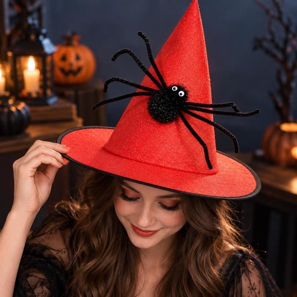 Funny Witch Hat Versatile Cosplay Hat Halloween Decoration Hat Cosplay Event Decoration Props