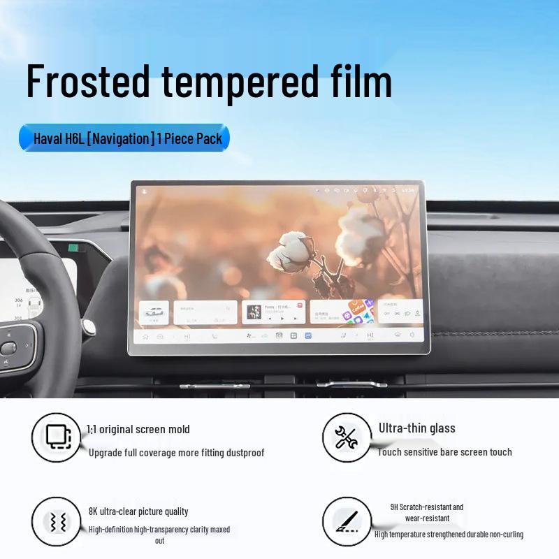 Haval H6L Screen Protector for 26 Models - Navigation Central Control Film for Car Interiors.