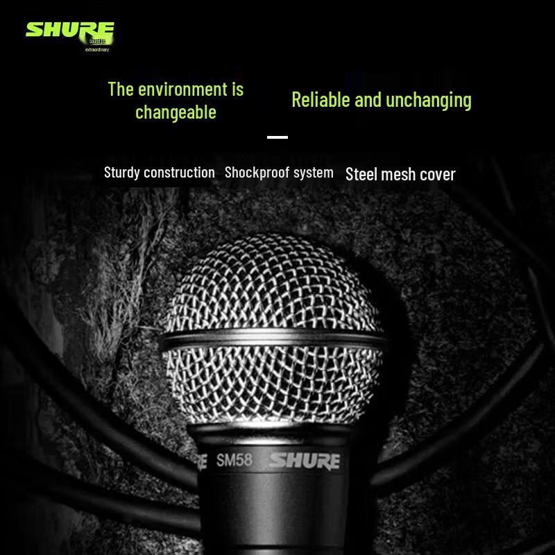 Shure SM58 Dynamic Vocal Microphone (CN version)