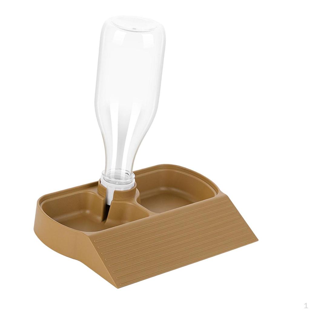 Reptile Feeder Automatic Water Dispenser Easy to Clean Food and Feeding Bowls for Frog