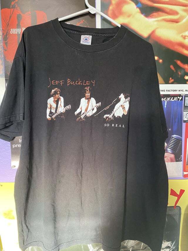 Jeff Buckley Shirt Jeff Buckley Black Unisex T-shirt S5XL Reprint VN3055 XL