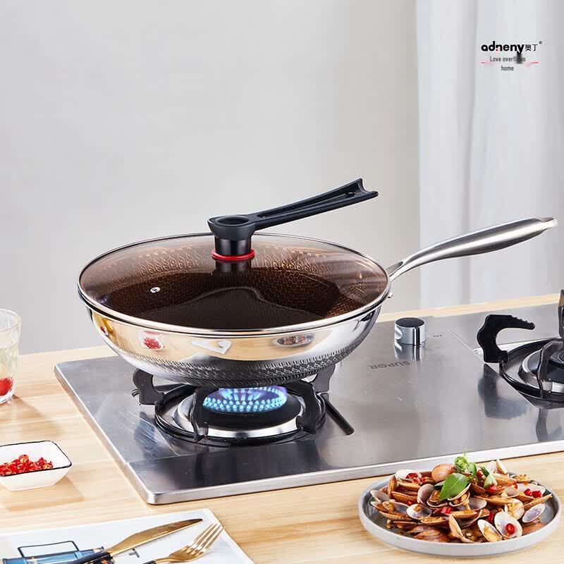Adneny Double-Sided Honeycomb Non-stick Wok