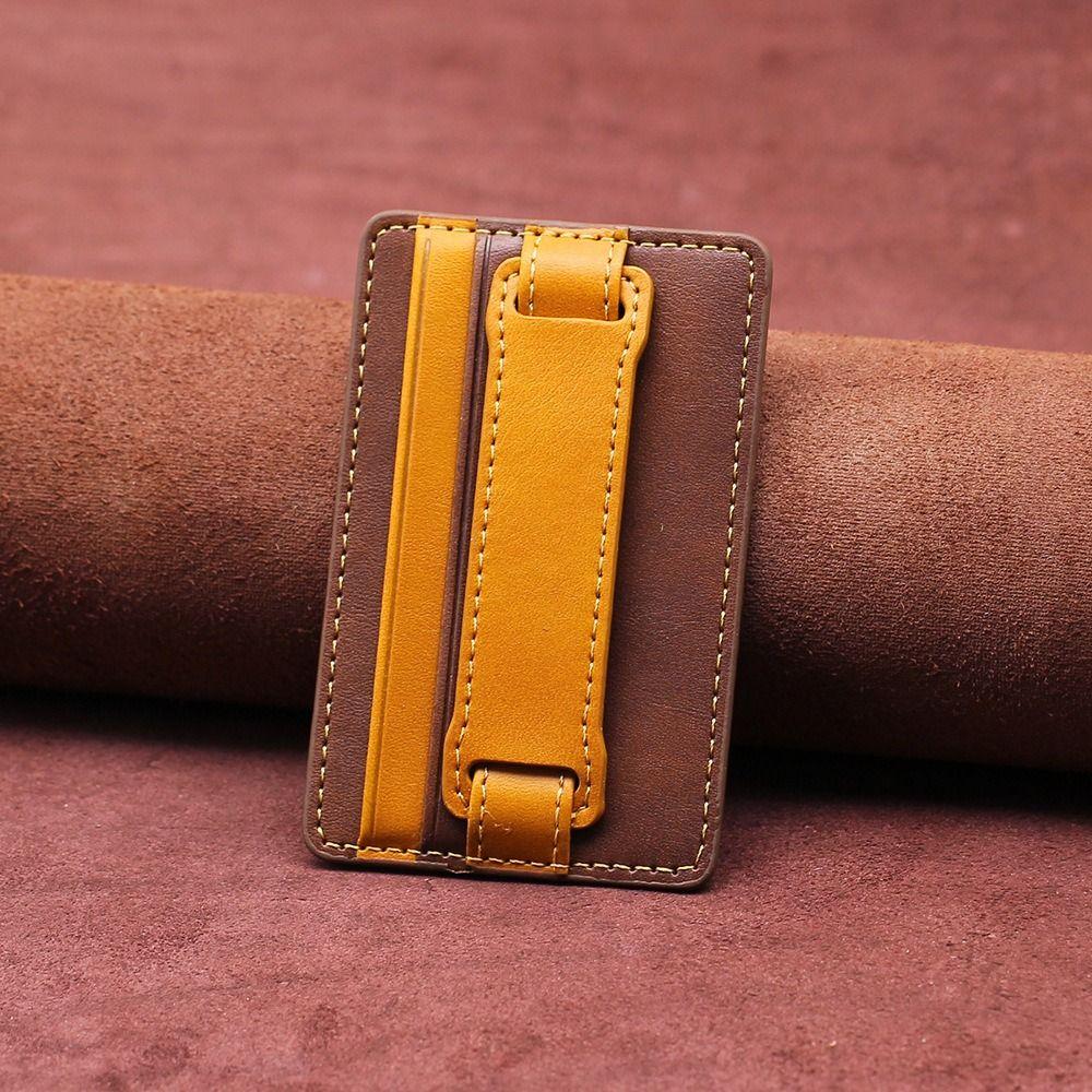 Universal Card Holder Case Pouch for Cell Phone Wallet Case Colorful ID Card Holder Adhesive Sticker Back Cover Phone Accessory