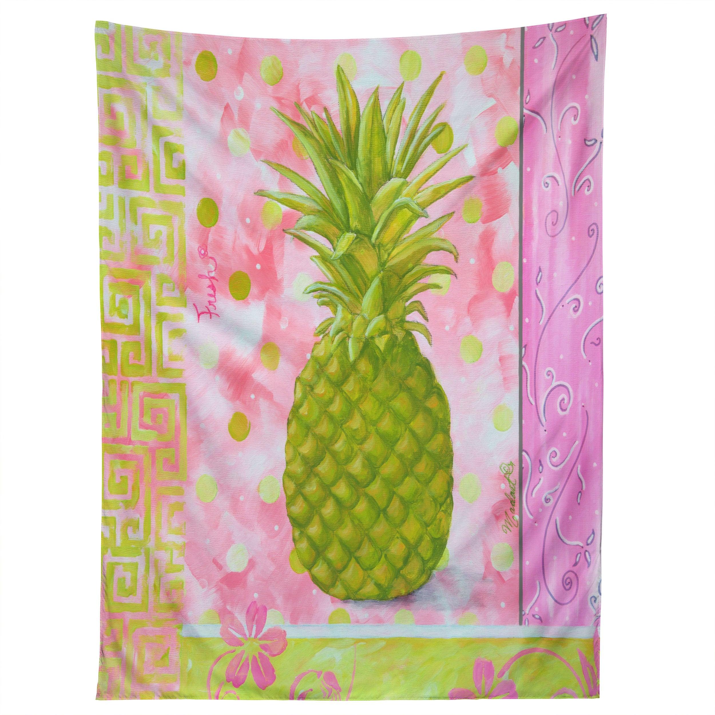FRESH PINEAPPLE tapestry 75x100