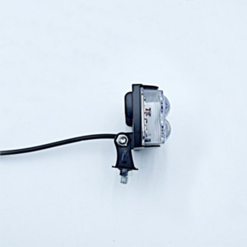 Motorcycle Auxiliary Lights Motorcycle LED Driving Lights 2000-Lumen 6 LED Powerful Lamp for Motorbike Street Night Touring