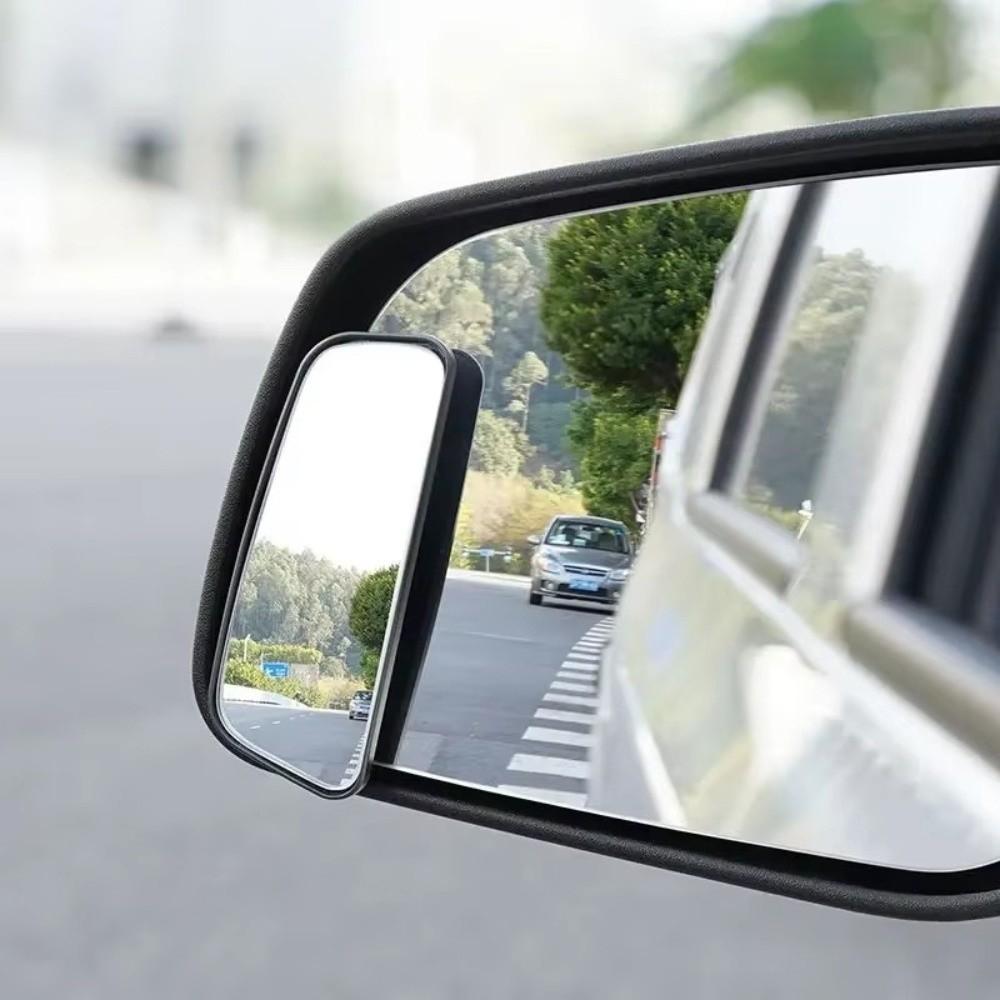 2Pcs Wide Angle View Blind Spot Mirror 360 Degree Adjustable Wide Angle Mirror