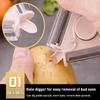 Cozevdnt 3-in-1 Multifunctional Peeler Metal Vegetable and Fruit Peeler