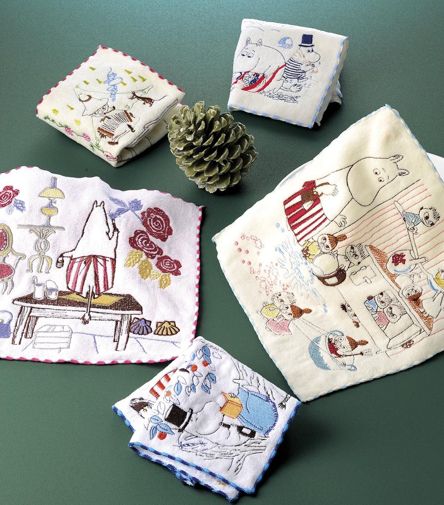Marushin Mini Towel MOOMIN Favorite Place 25 X 25cm 1405008200 Approx.