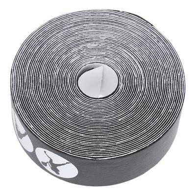 Nastro AntiGraffio per Testa Racchetta da Tennis Protezione Telaio Testa Racchetta Adesivo Protettivo in PU(Nero )