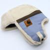 Color Matching Lei Feng Hat Men's and Women's Winter Thickened Warm Versatile Ear Protection Hat Outdoor Travel Ski Pilot Hat