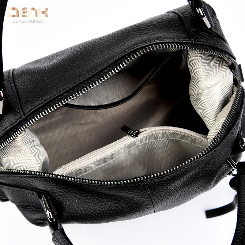 Leather women's bags autumn and winter fashion shoulder messenger bags versatile large-capacity handbags
