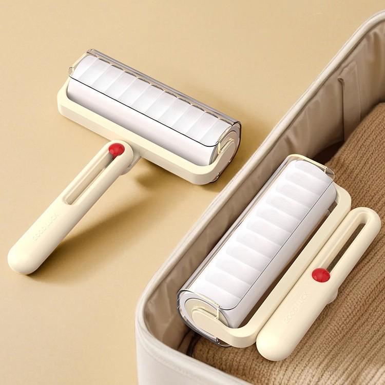 Clothes Lint Roller Replacement: Sticky Tear-Off for Hair Removal on Bed and Household Surfaces.