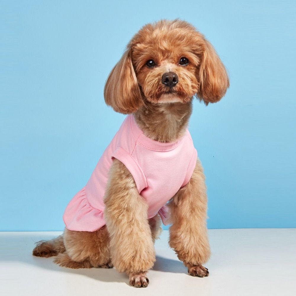 Breathable Pet Princess Dresses Soft Dog Vest Pet Supplies Cat Skirt  For Puppy Small Animal