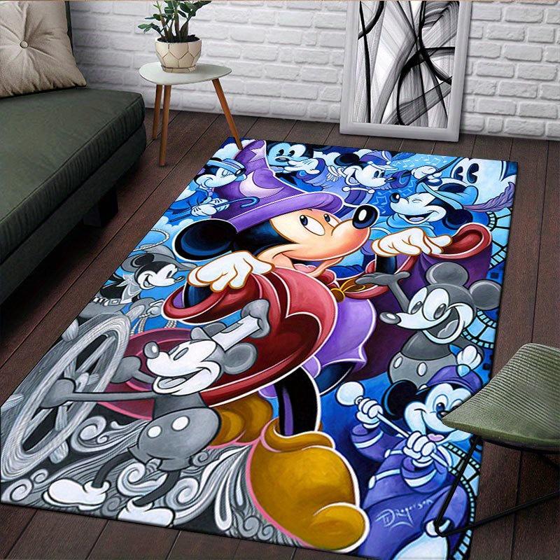 1 pezzo Disney Topolino e Minnie (48)01 Tappeto con Motivo Tappeto da Area Antiscivolo Tappeto Lavabile a Mano Tappetino per Pavimento Adatto per Soggiorno Camera da Letto Decorazioni per la Casa