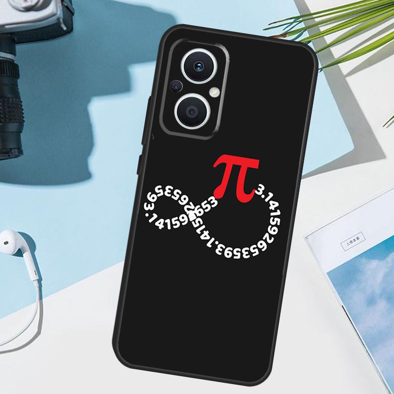 

Чехол с формулой Пи для OPPO Reno 12 F 13F 14F 11F 10 11 13 14 Pro 7 8 Lite OPPO Find X9 X5 X6 X8 Pro OPPO Find X5 Pro