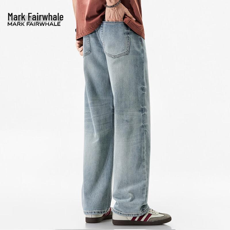 Mark Fairwhale Men's Loose Straight Leg Jeans