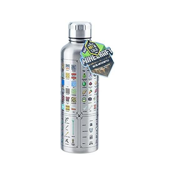 [Official Licensed Product] Minecraft Metal Water Bottle [video game]
