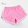 Lady Sport Shorts Elastic Waist Yoga Mini Shorts Solid Color Super Short Pants Lightweight Beach Pants Athletic Shorts