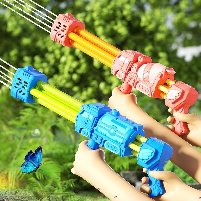 Large Capacity Pull-Out Water Gun Toy for Kids - Perfect for Beach and Water Play Activities