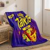 1 Stück Amerikanische Takis, Monster Truck Digitaldruck Warme hautfreundliche verdickte Flanelldecke für Büro, Zuhause, Reisen
