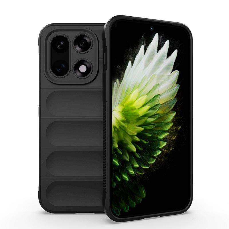 KEYSION Heavy Duty Shockproof Matte Phone Case for OnePlus 15 5G Anti-skid Soft Silicone Phone Back Cover for One Plus 1+15