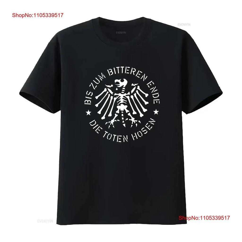 Die Toten Hosen Punk Rock Metal Musica Maglietta Taglia S 2XL vintage Lavata Elastica streetwear Così