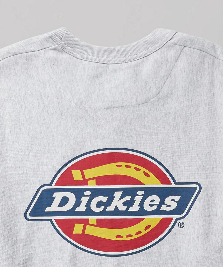 DICKIES Back Tree Logo Long Sleeve White Melange