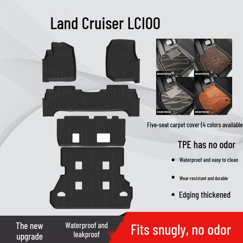 Toyota LC100 Land Cruiser 4700/4500 Floor and Trunk Mats