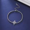 Witches Knot Bracelet For Women Stainless Steel Material Knot Wiccan Symbol Bracelet Adjustable Bracelet Jewelry Gifts