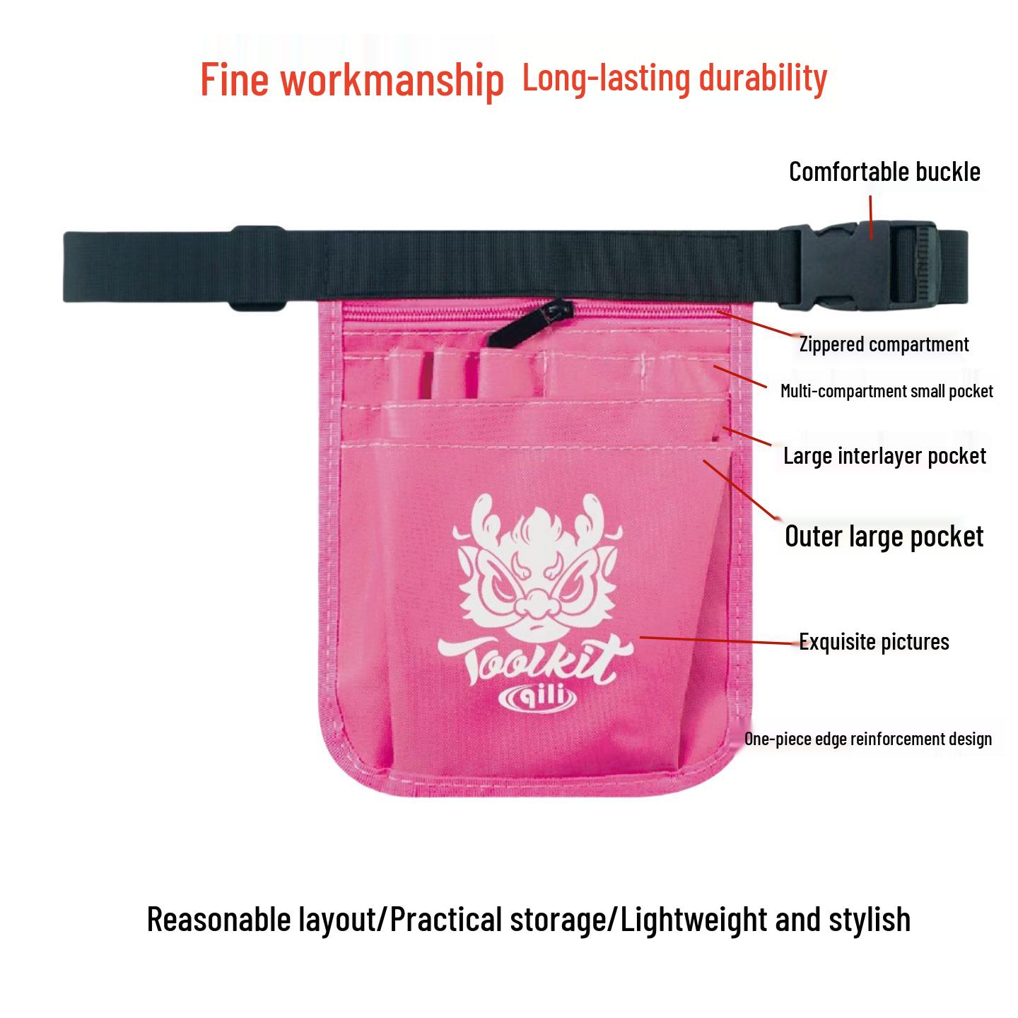 

Itsli Car Film Tool Bag: Portable Storage for Color Change & Wrap Film.