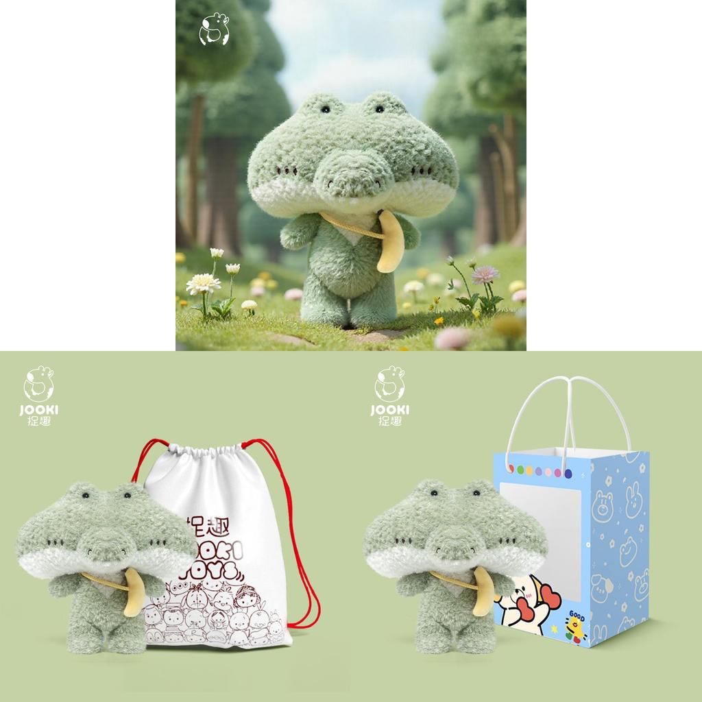 Cuddly Crocodile Plush Toy With Pp Cotton Filling For Kids And Adults