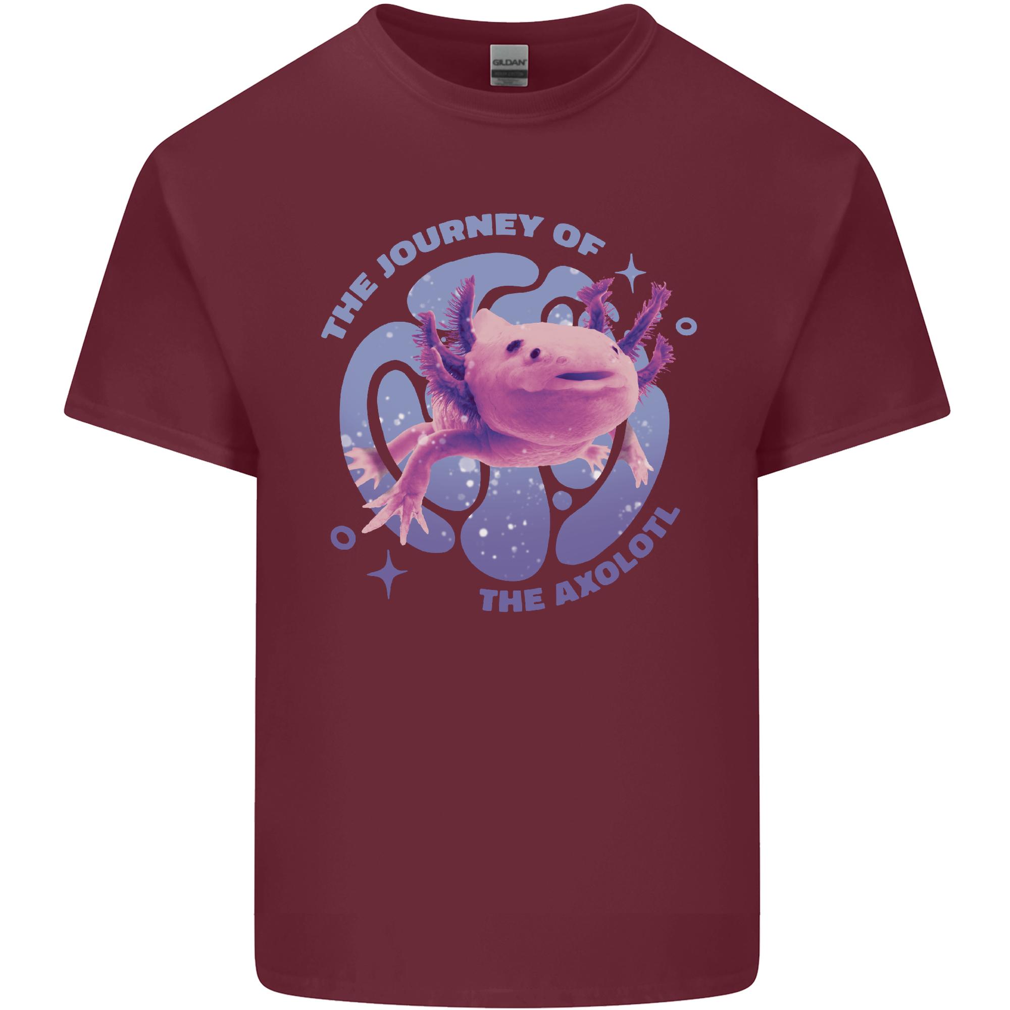 The Journey of the Axolotl Unisexs Light Cotton TShirt S