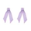 Harvest Party Decor Fall Scalloped Wreath Sash for Front Door, 55 Inch Plaid Gingham Autumn Holiday Home Thanksgiving Ribbon Yard Porch Doorway Indoor