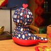 Snake Year Mascot Plush Doll Cartoon Lucky Zodiacs Snake Plush Toys Chinese New Year Decoration 2025 New Year Gifts