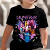 KPop Demon Hunters Kids T Shirt Huntrix Girl Saja Boys Baby Tops Toddler Tees Zoey Rumi Mira Clothes Children T-shirts Short Sleeve Wear