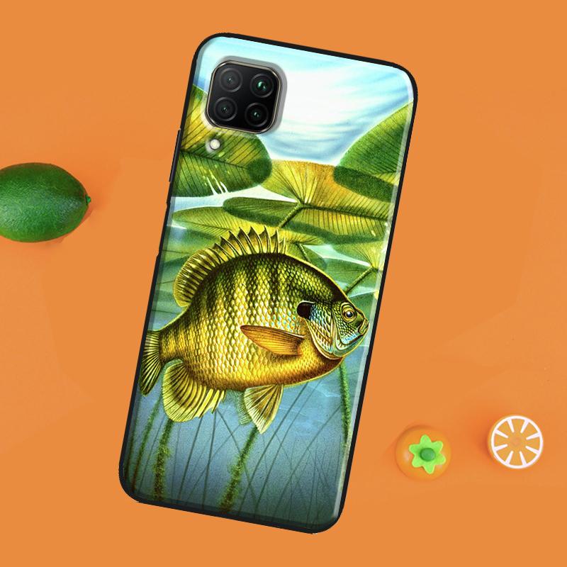 Fish Fishing Case For Honor 50 Pro 8X 9X Cover For Huawei P30 P40 P20 Lite Nova 5T P Smart 2019 2021