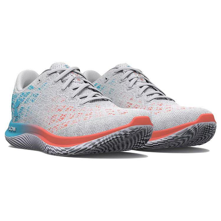 Under Armour Flow Velociti Wind 2 Cn Women's White Blue Orange Running Shoes 3025662-103