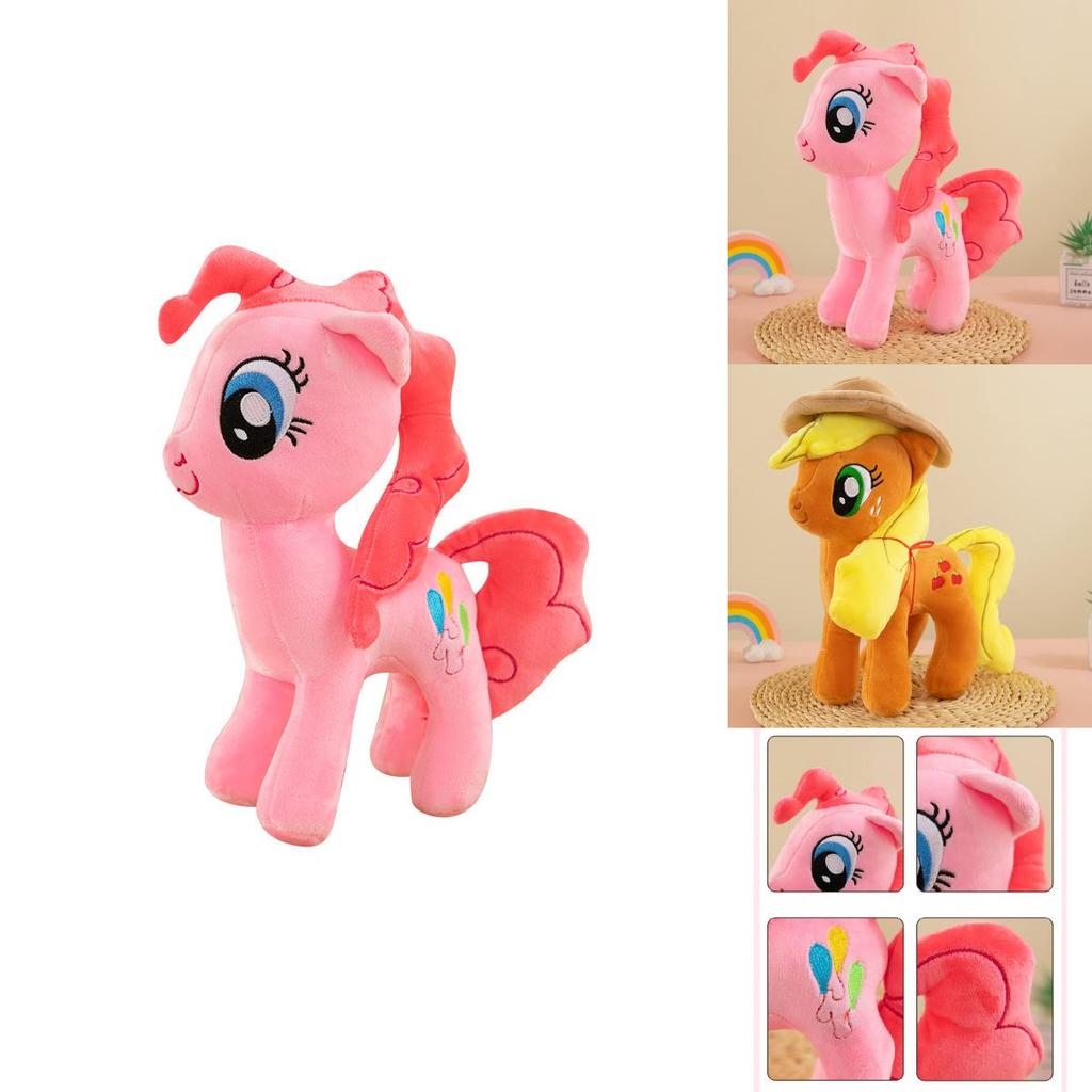 Morbida e Coccolosa Bambola Peluche di Pony Regalo Perfetto per Bambini e Amanti dei Pony