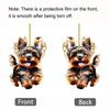 Car Rearview Mirror Charm Cute Puppy Themed Charm Acrylic Hanging Decoration for Car Mirror Bag Home Festive