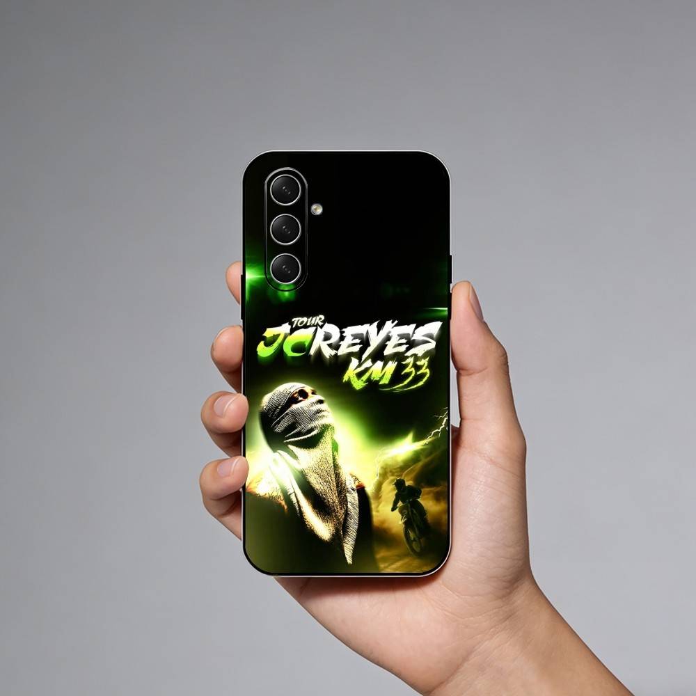 Rapper JC R-REYES Tour Phone Case For Samsung Galaxy A73,21,22,32,71,53,52,51,80,5G Soft Black Cover