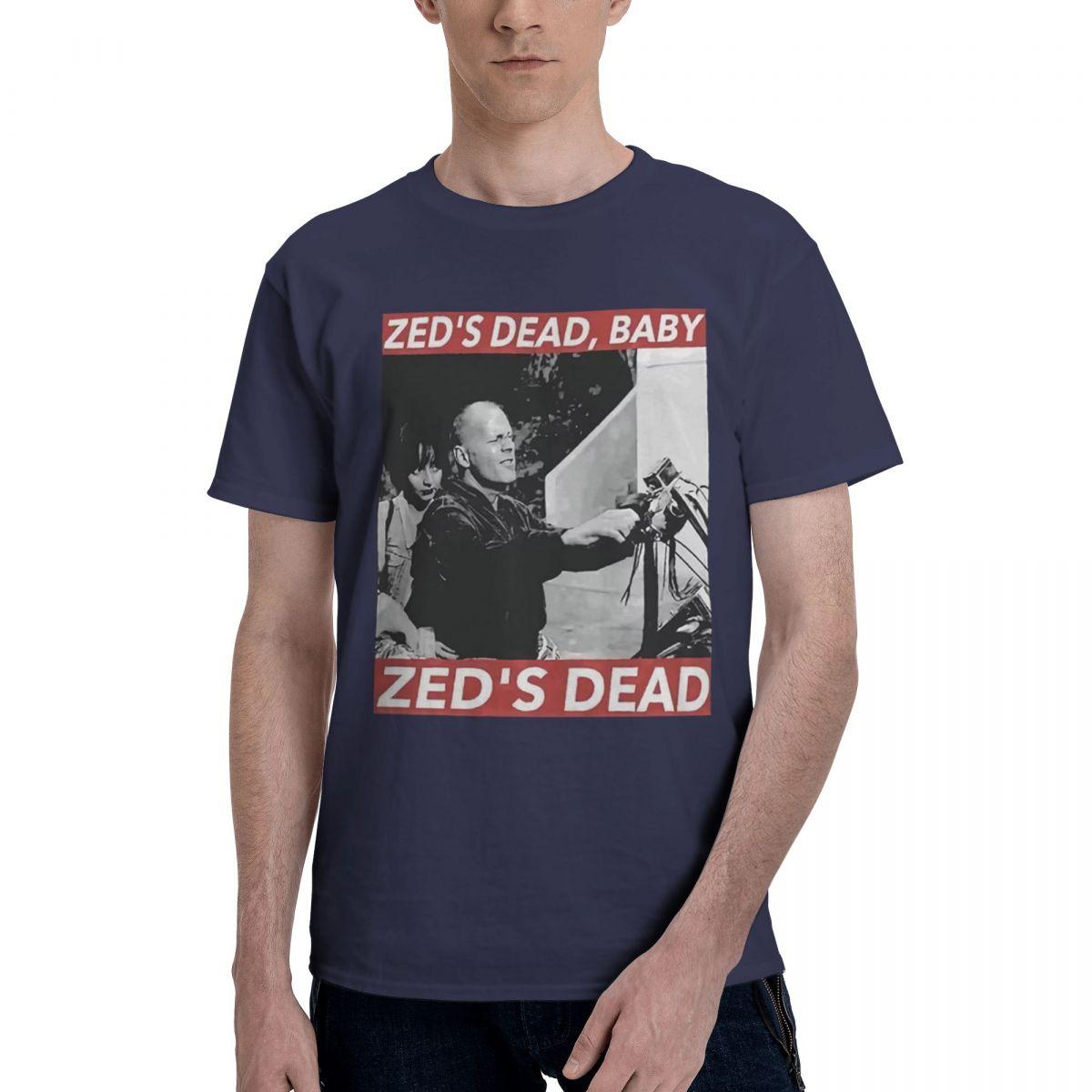 

ZEDS DEAD BABY 100 Cotton Casual Breathable Confortable Clothes Funny TShirt For Men T Shirt Men 4XL