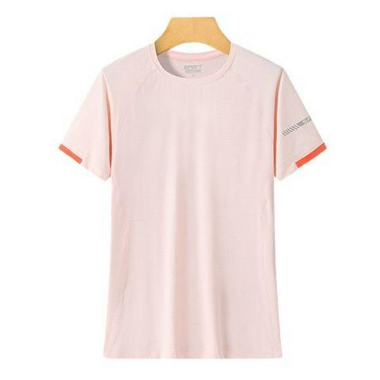 2025 Summer Ice Silk Short Sleeve Cool Fitness Top for Men and Women