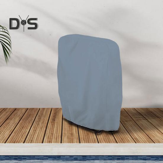 Folding Chair Cover Loungers Case Dustproof Sleeve Windproof Waterproof Anti-UV Anti-Tear Outdoor Furniture Protector UV Protection for Outdoor Sofa